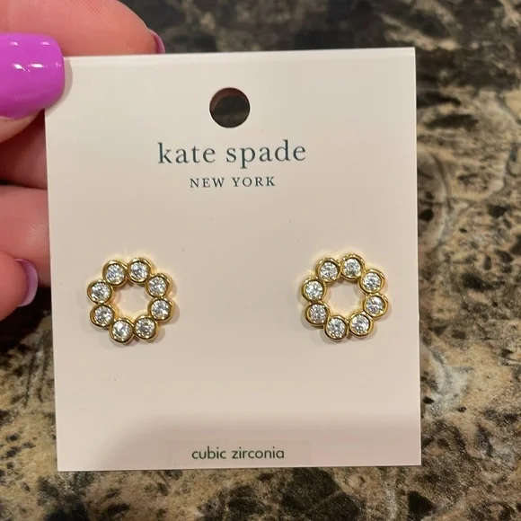Kate Spade Full Circle Studs - Picture 2 of 3